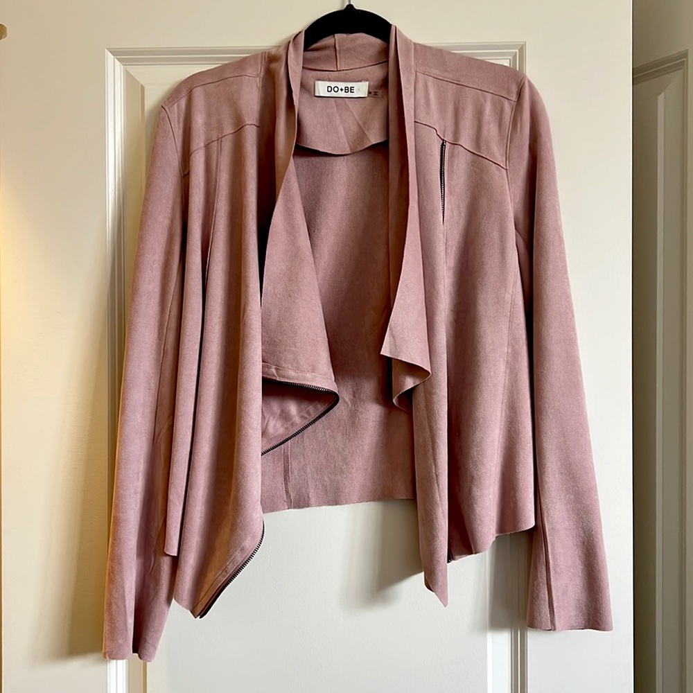 Pink Suede Jacket